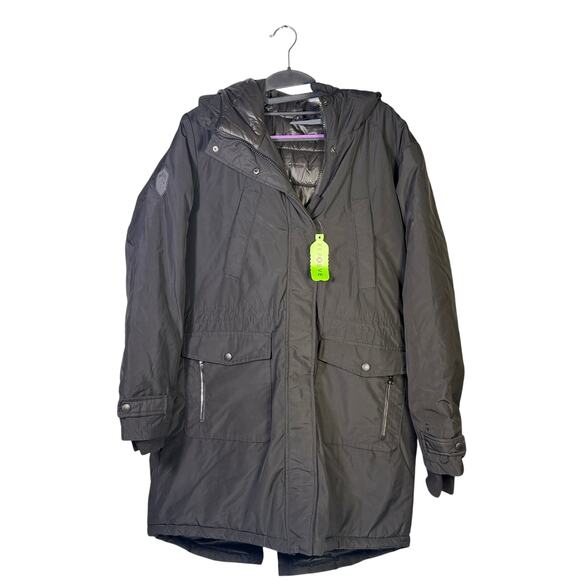 Free country Tops - Free Country Women’s Arctic Series Black Anorak Jacket Size Large NWT